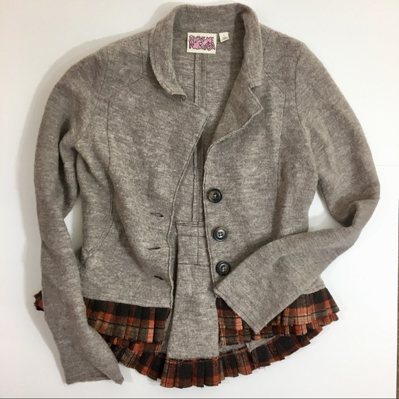 Anthropologie Rosie Niera Merino Wool Cardigan - Picture 2 of 5